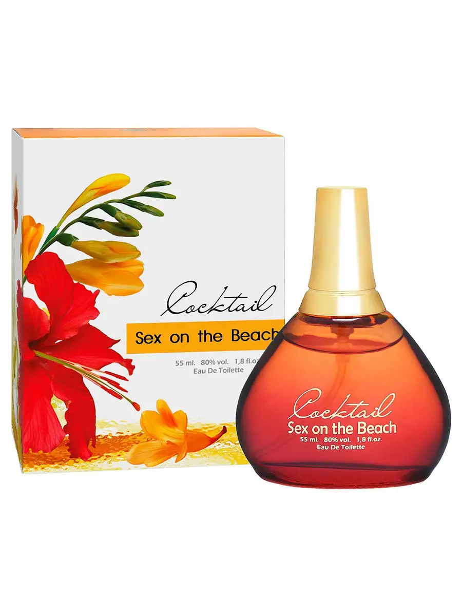 Туалетная вода Cocktail Sex on The Beach 55мл APPLE PARFUMS 12151278 купить  в интернет-магазине Wildberries