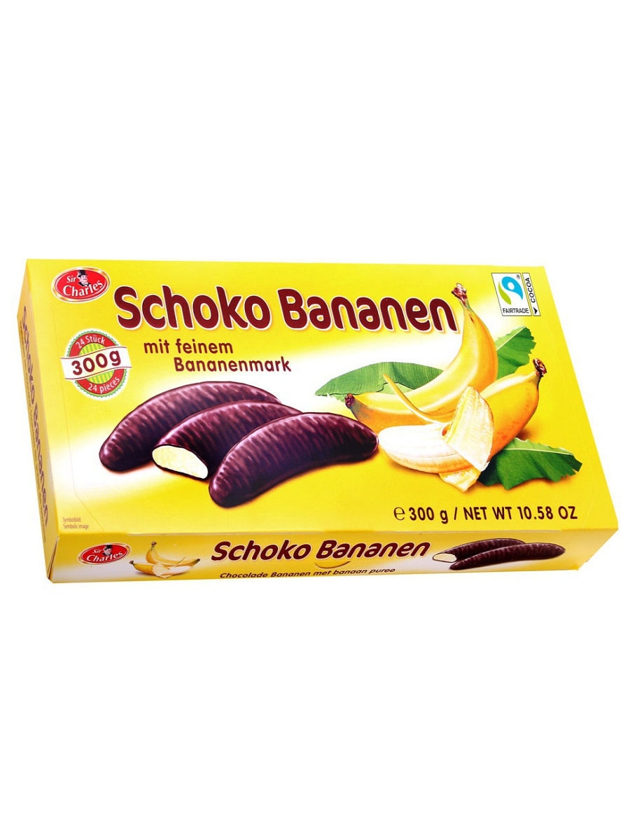 Банановое суфле в шоколаде Schoko Bananen