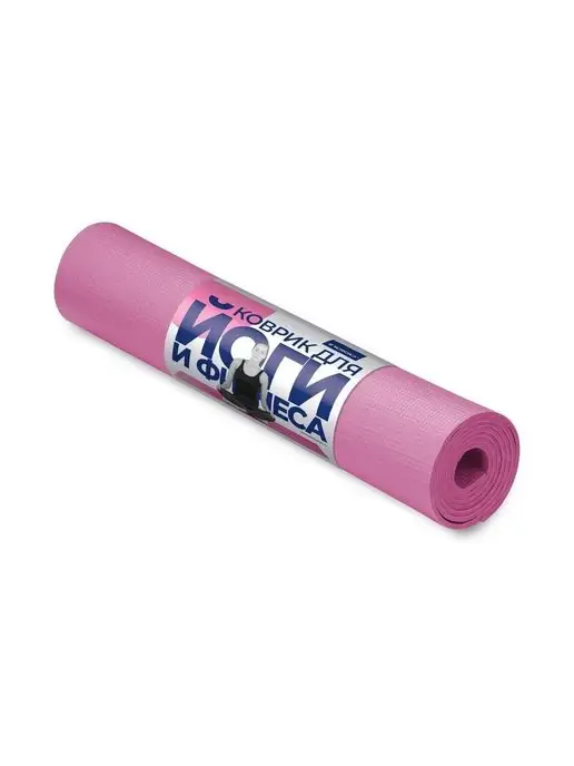 INDIGO Sport Коврик для йоги и фитнеса PVC, розовый, фото 4