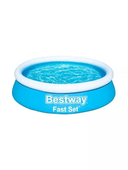 Bestway Бассейн детский надувной круглый водный 183х51 см, 183x51 см, фото 2