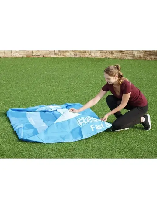 Bestway Бассейн детский надувной круглый водный 183х51 см, 183x51 см, фото 4