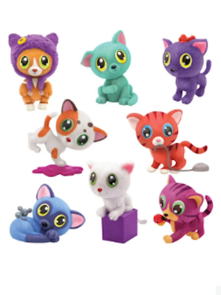 Игрушка КОТЯТА во флоу-пак Fresh Toys 12211421 купить в интернет-магазине  Wildberries