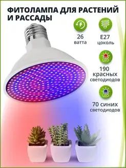 Фитолампа для растений R-LED 12211736 купить за 814 ₽ в интернет-магазине Wildberries