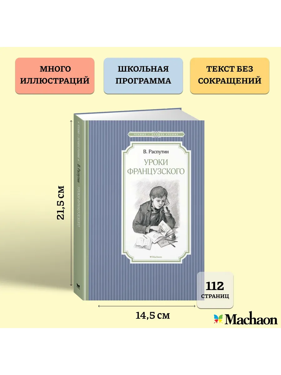 Уроки французского Издательство Махаон 12223617 купить за 195 ₽ в  интернет-магазине Wildberries