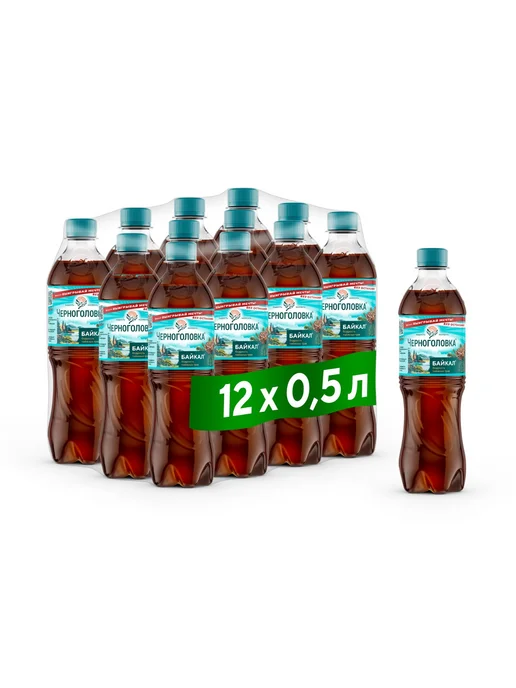 Черноголовка Лимонад "Тархун" газированный, 2 л х 6 шт, 0,5 л, 12 шт, фото 2