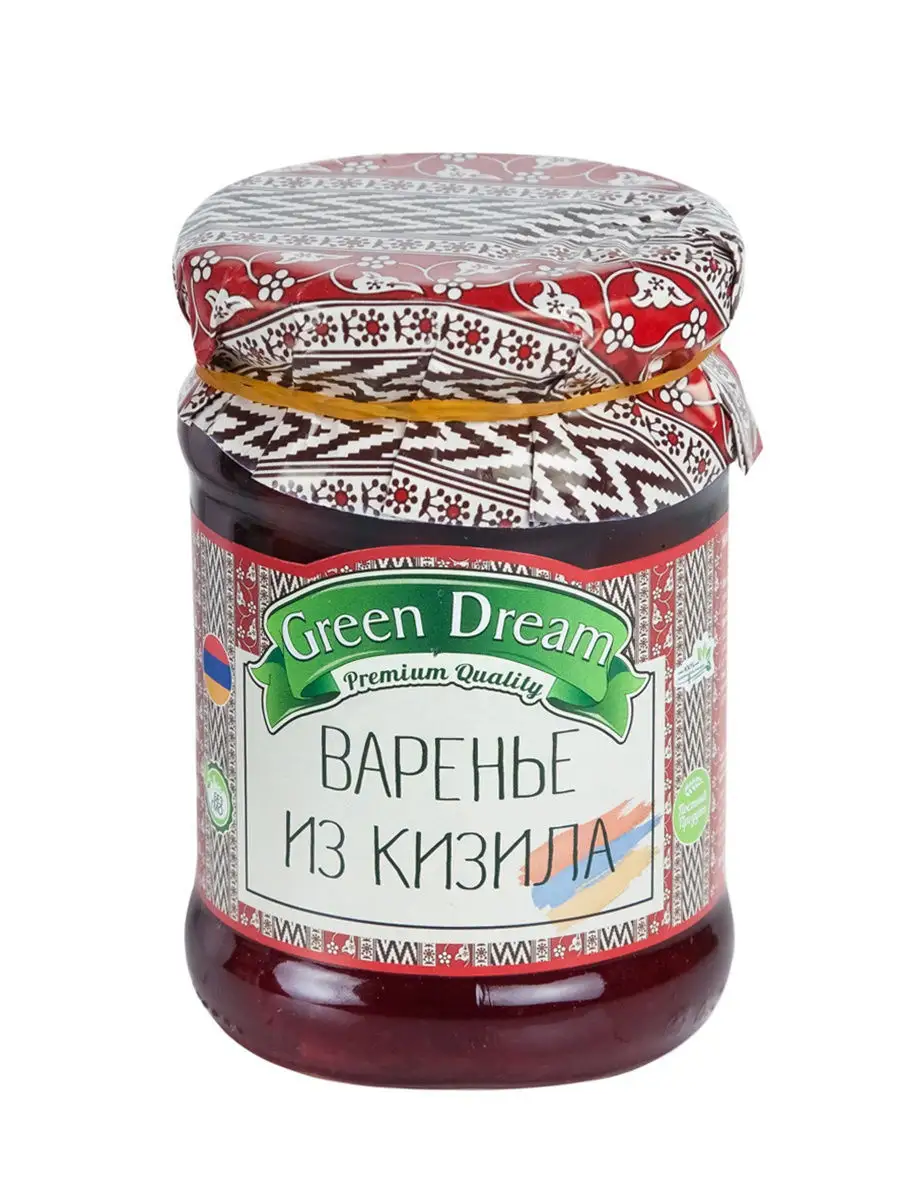 Варенье из кизила Green Dream 12234766 купить в интернет-магазине  Wildberries