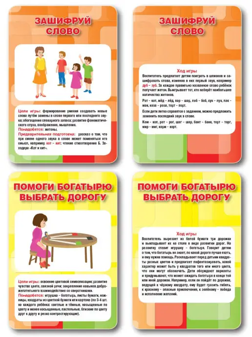ВАКО Игры для детей. Речевое и эстетическое развитие. 36 карточек, 36 шт, фото 4