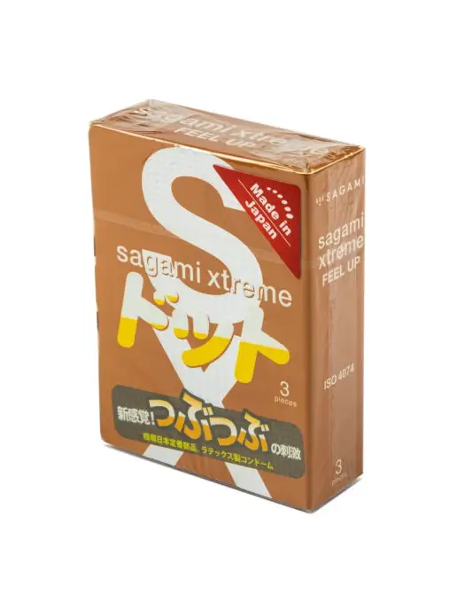 Sagami Презервативы латексные Xtreme Feel Up 3 шт, 3 шт