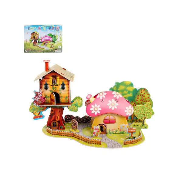 Конструктор 3D "Сказочный замок"/Детская игрушка