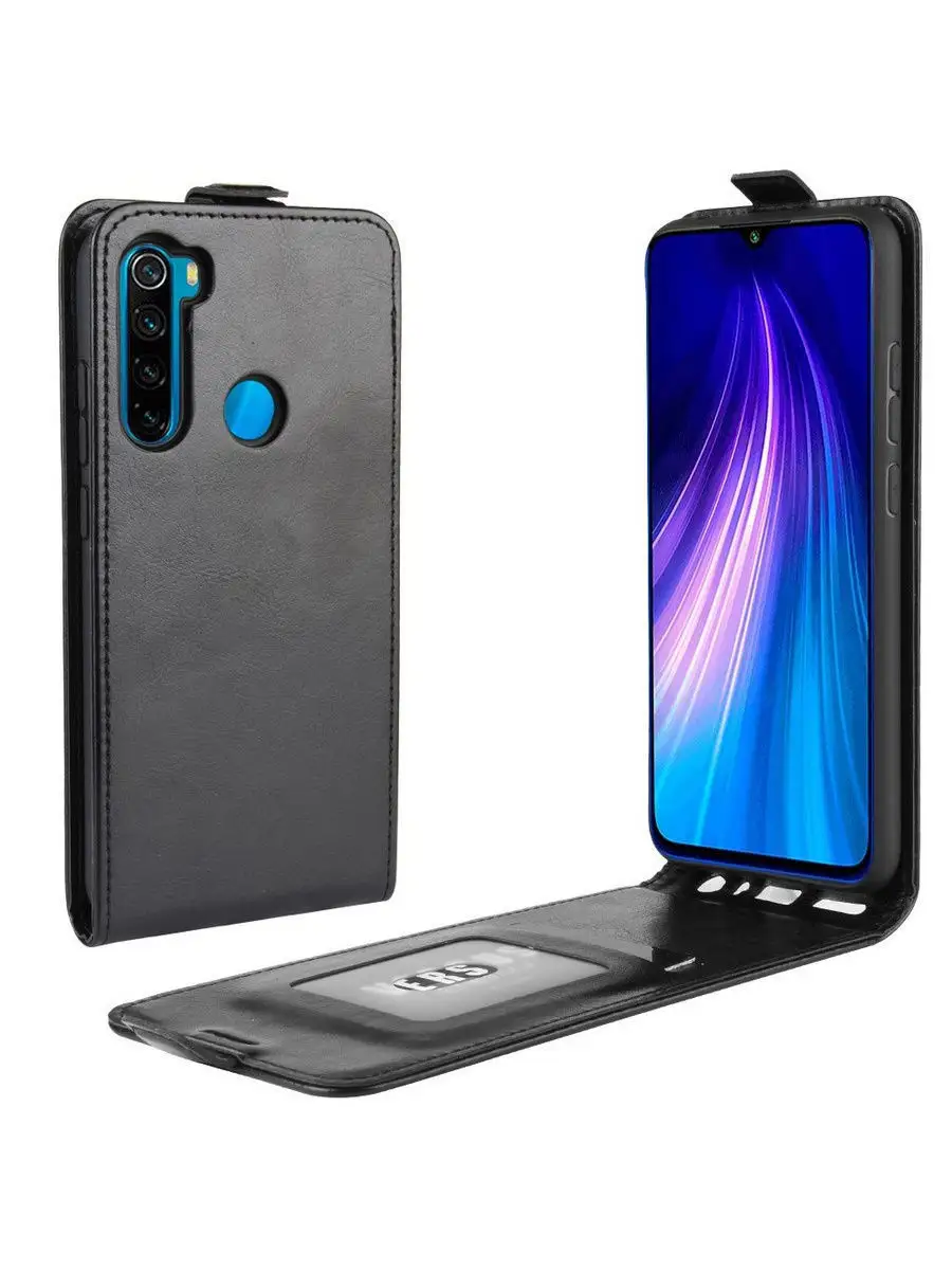 Flip Вертикальный чехол книжка для Xiaomi Redmi Note 8T BRODEF 12251349  купить в интернет-магазине Wildberries