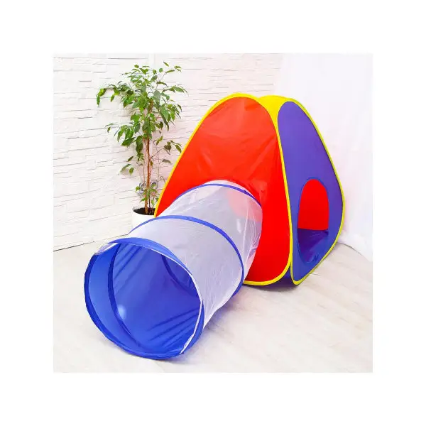 Сималенд / Палатка детская игровая с туннелем.
