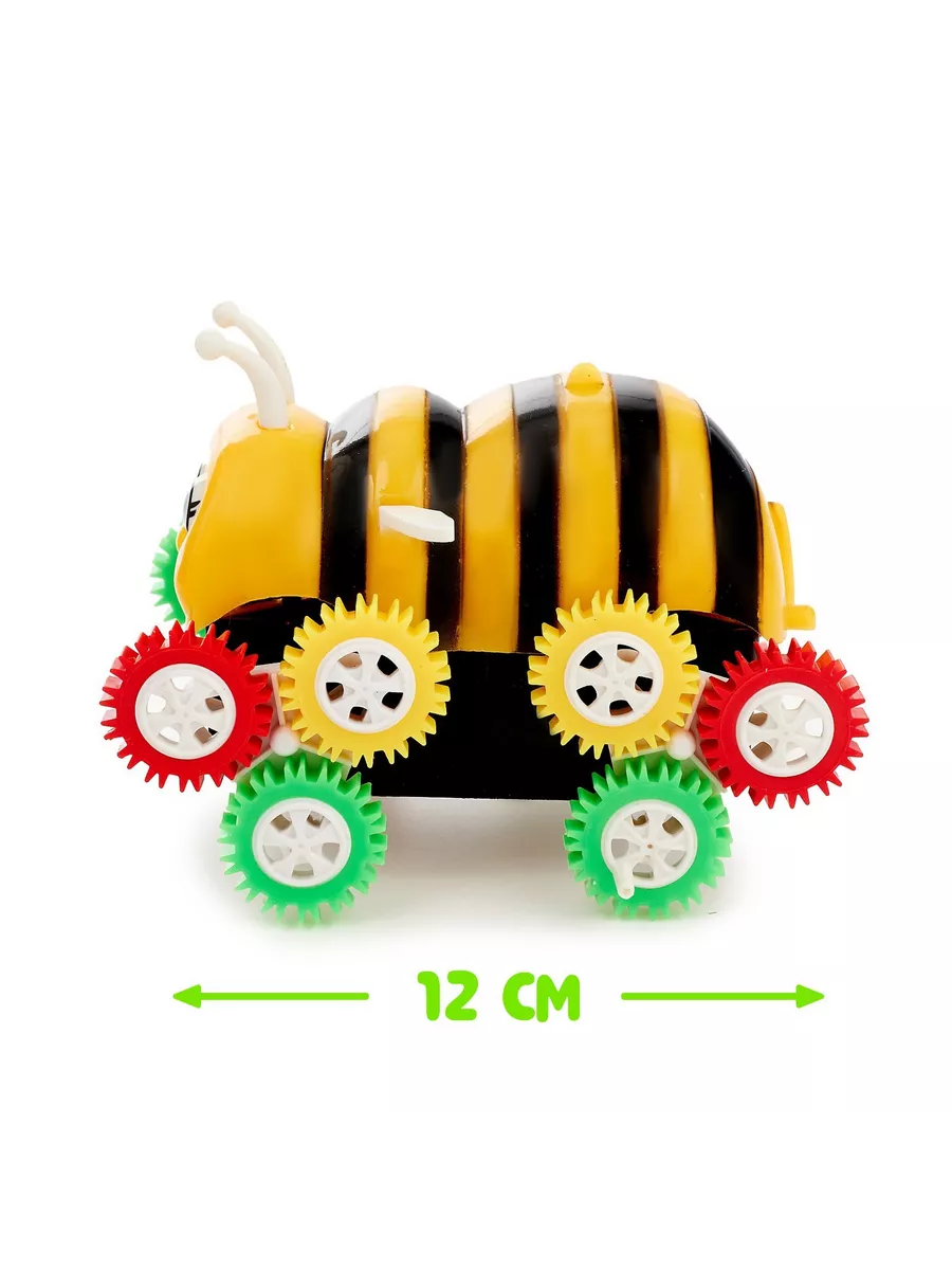 Машинка перевертыш Пчелка Умелец я 12254830 купить за 250 ₽ в  интернет-магазине Wildberries