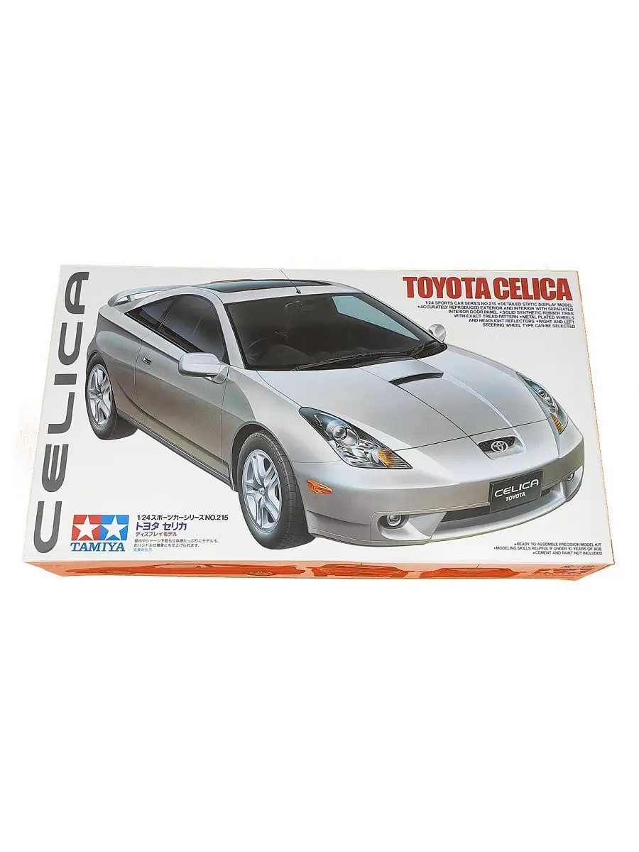 Автомобиль Toyota Celica, 1999г. TAMIYA 12258514 купить в интернет-магазине  Wildberries