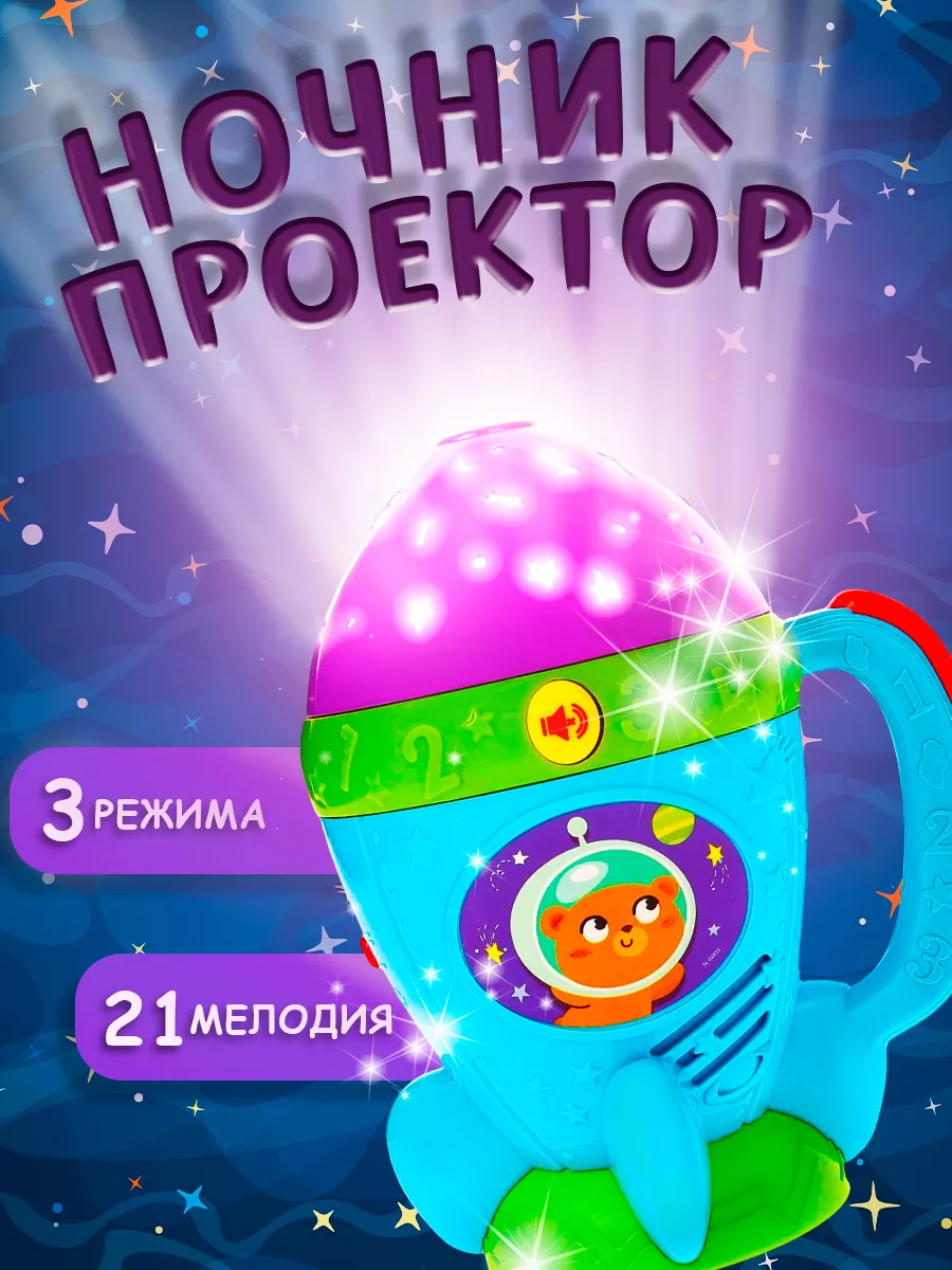 Ночник-проектор «звёздное небо»