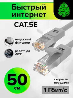 LAN кабель для интернета короткий 0.5 м GCR 12281857 купить за 137 ₽ в интернет-магазине Wildberries