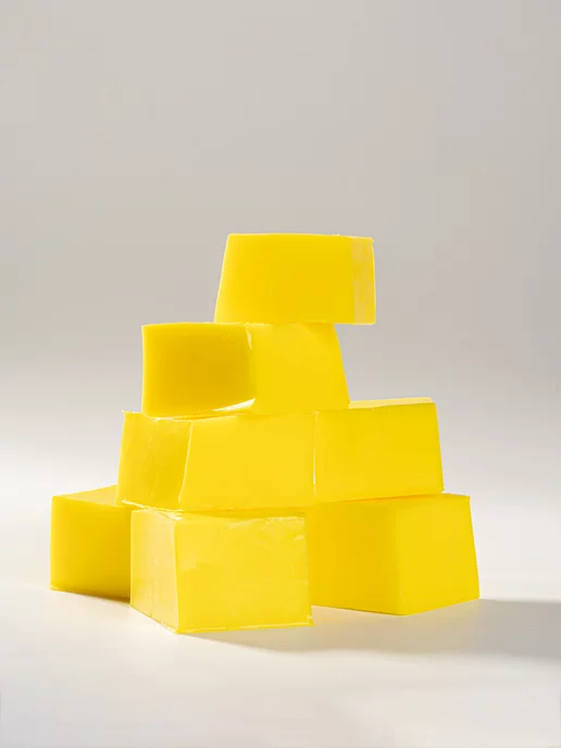 SoapMaster Мыльная основа белая для мыловарения 1кг, желтый, фото 3