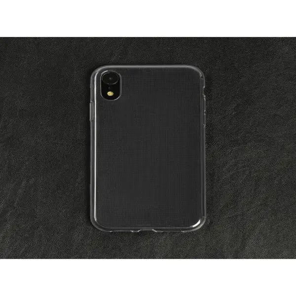 Чехол на iphone xr силиконовый прозрачный