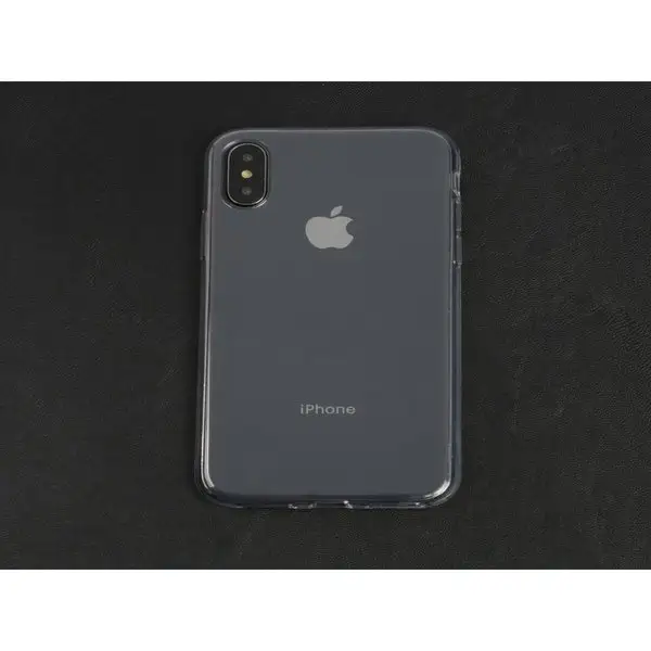 Чехол на iphone x/xs, силиконовый, прозрачный