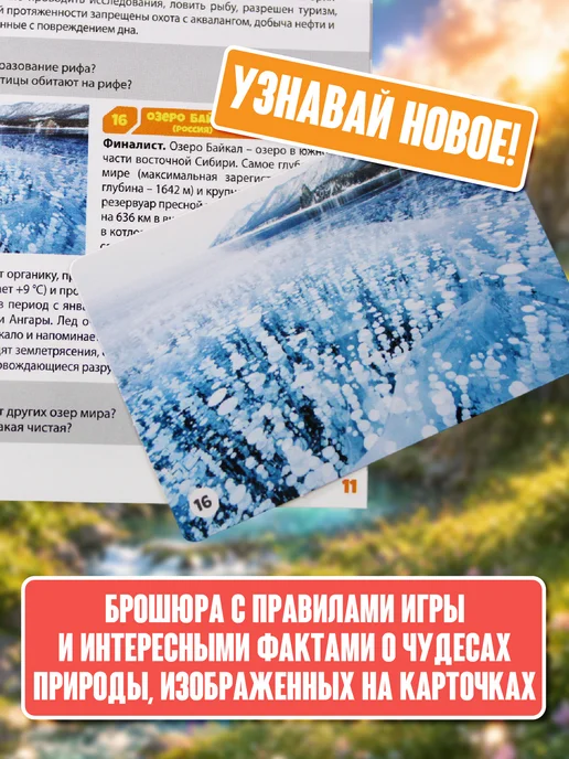 ДЕСЯТОЕ КОРОЛЕВСТВО Настольная игра для детей МЕМО "Чудеса природы", белый, фото 4
