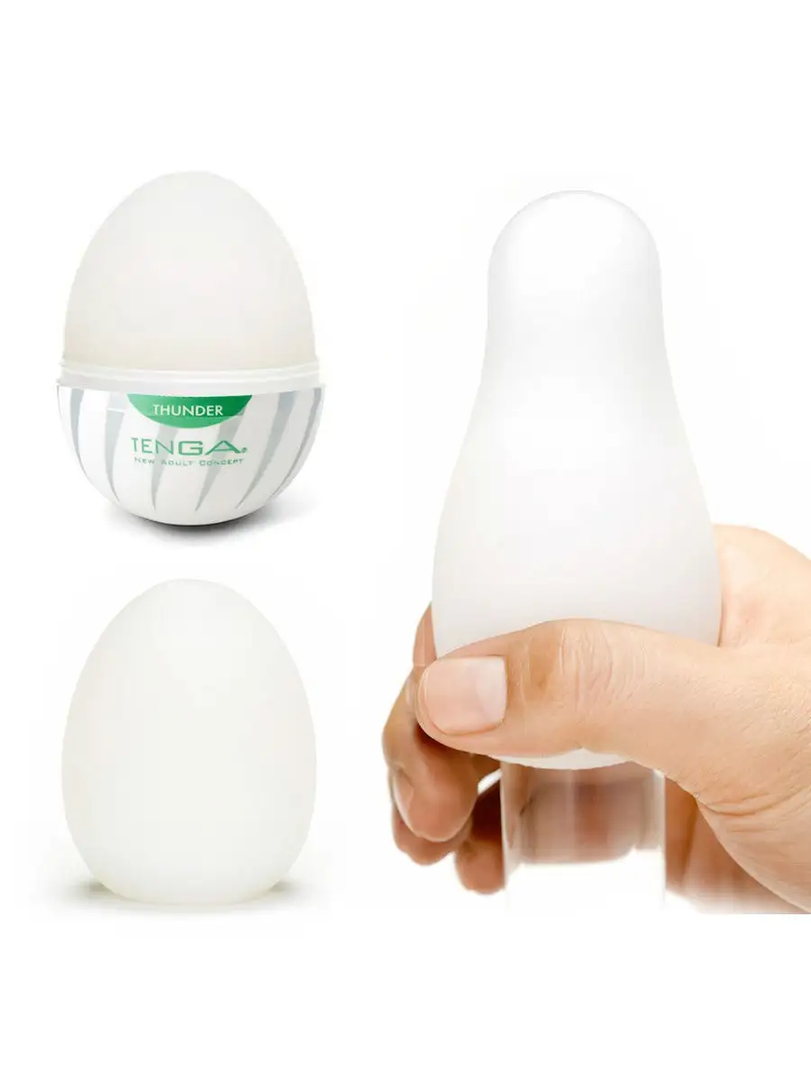 Мастурбатор Tenga - Egg Thunder/мужской/Мастурбатор-яйцо TENGA 12344890  купить в интернет-магазине Wildberries