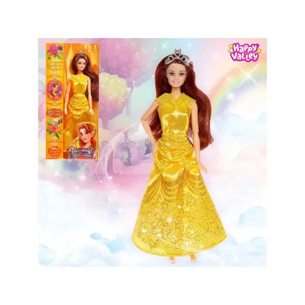 Кукла Сказочная принцесса. История о Красавице и Чудовище