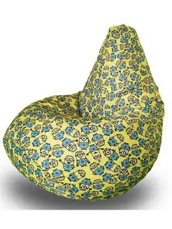 Кресло мешок груша XXL оксфорд принт MyPuff 12386022 купить за 3 138 ₽ в интернет-магазине Wildberries