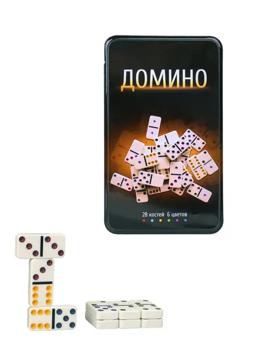 Рыжий кот. Домино, белый, фото 7
