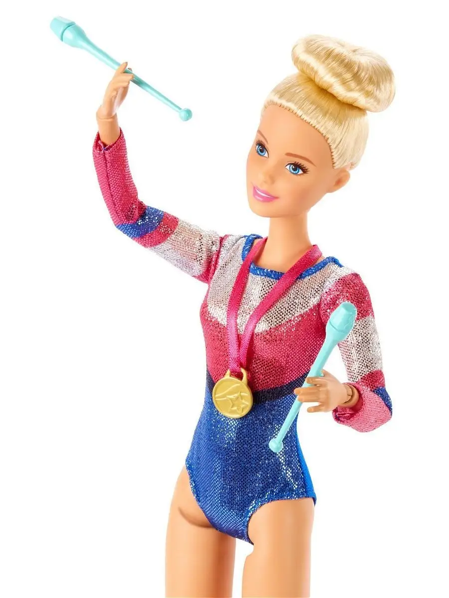 Набор игровой Barbie Кем быть? Гимнастка (с аксессуарами) Barbie 12392982  купить в интернет-магазине Wildberries