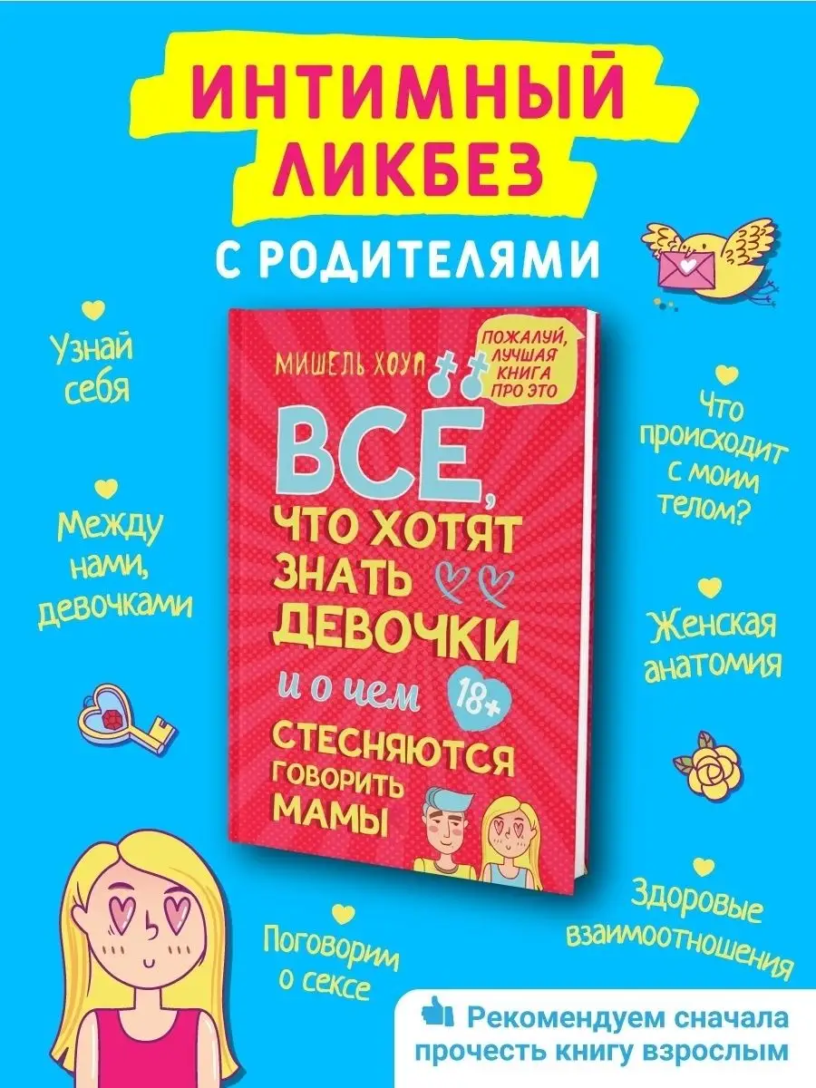 Все, что хотят знать девочки. Филипок и Ко 12397171 купить в  интернет-магазине Wildberries