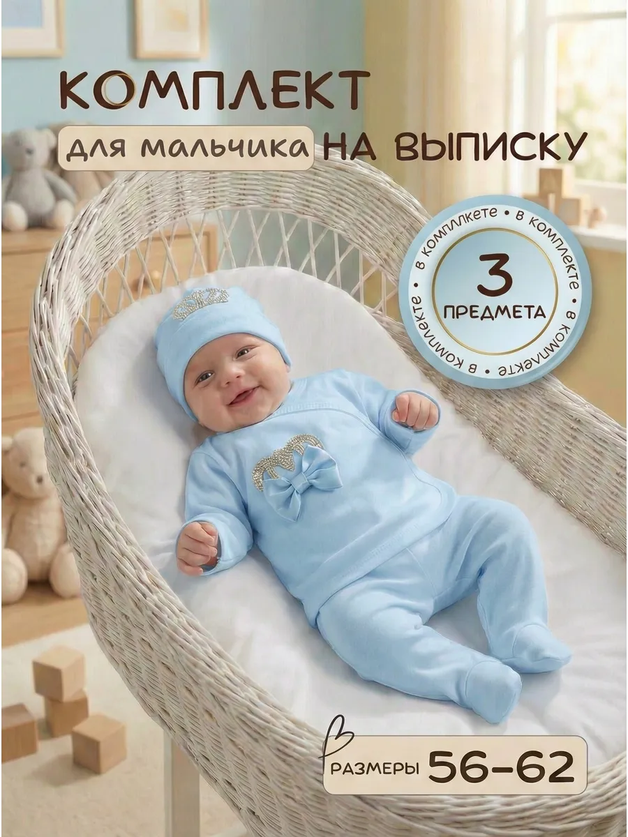Комплект на выписку новорожденного