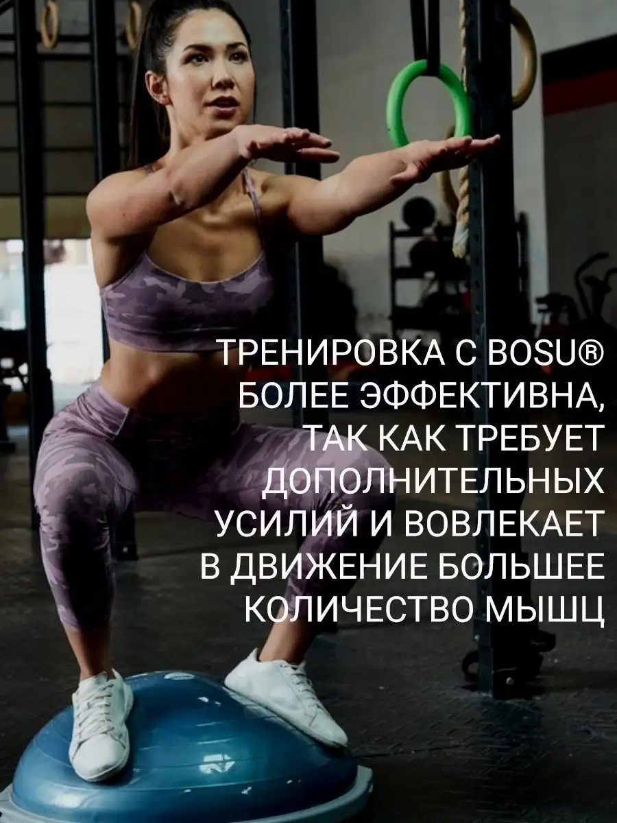 Полусфера для фитнеса балансировочная PRO BALANCE TRAINER BOSU 12423050  купить за 28 827 ₽ в интернет-магазине Wildberries