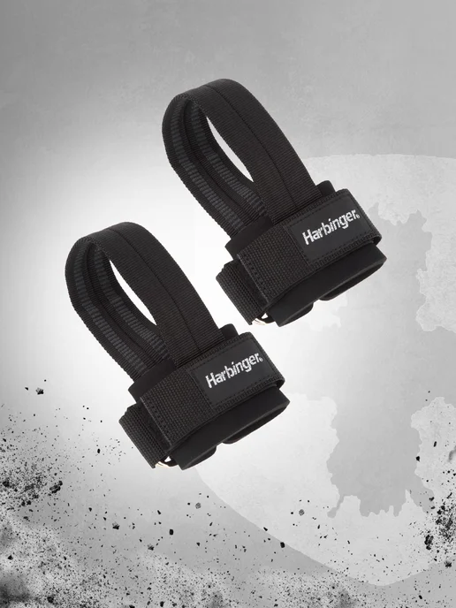 HARBINGER Лямки спортивные Big Grip PRO для становой тяги, 29.2 см, 2 шт, фото 3