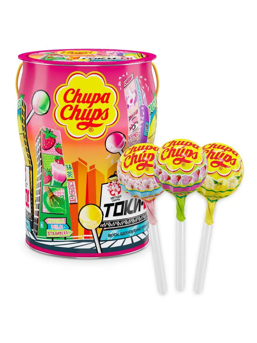 Карамель Chupa Chups Токи-о! 150 шт по 12 г Chupa Chups 12465040 купить в  интернет-магазине Wildberries