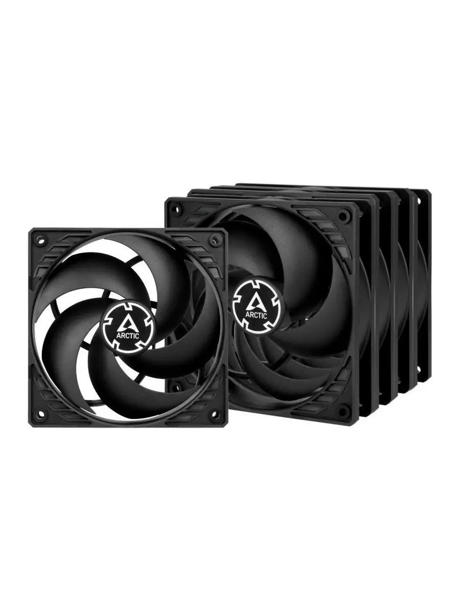 Комплект вентиляторов для ПК АRCTIC P12 Black 5 шт