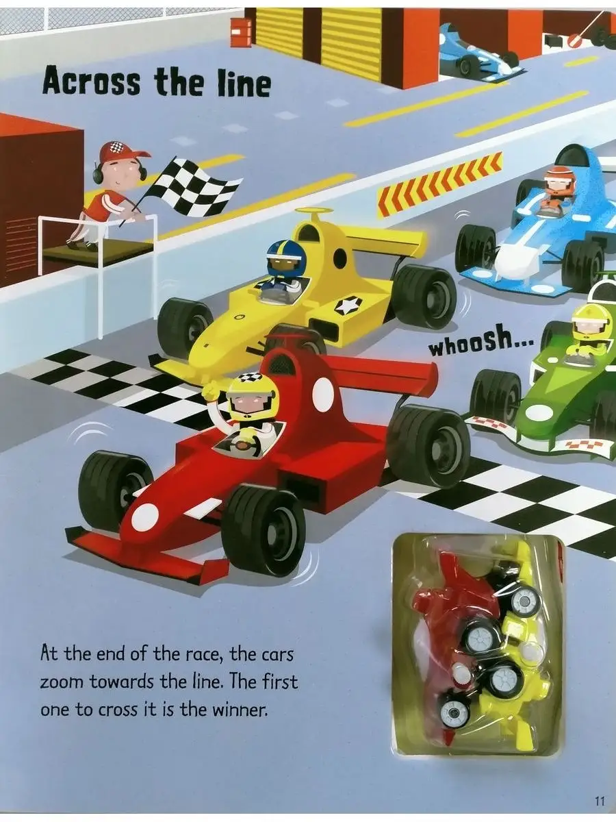 Wind-up Racing Cars заводная машинка Usborne 12522456 купить за 2 408 ₽ в  интернет-магазине Wildberries