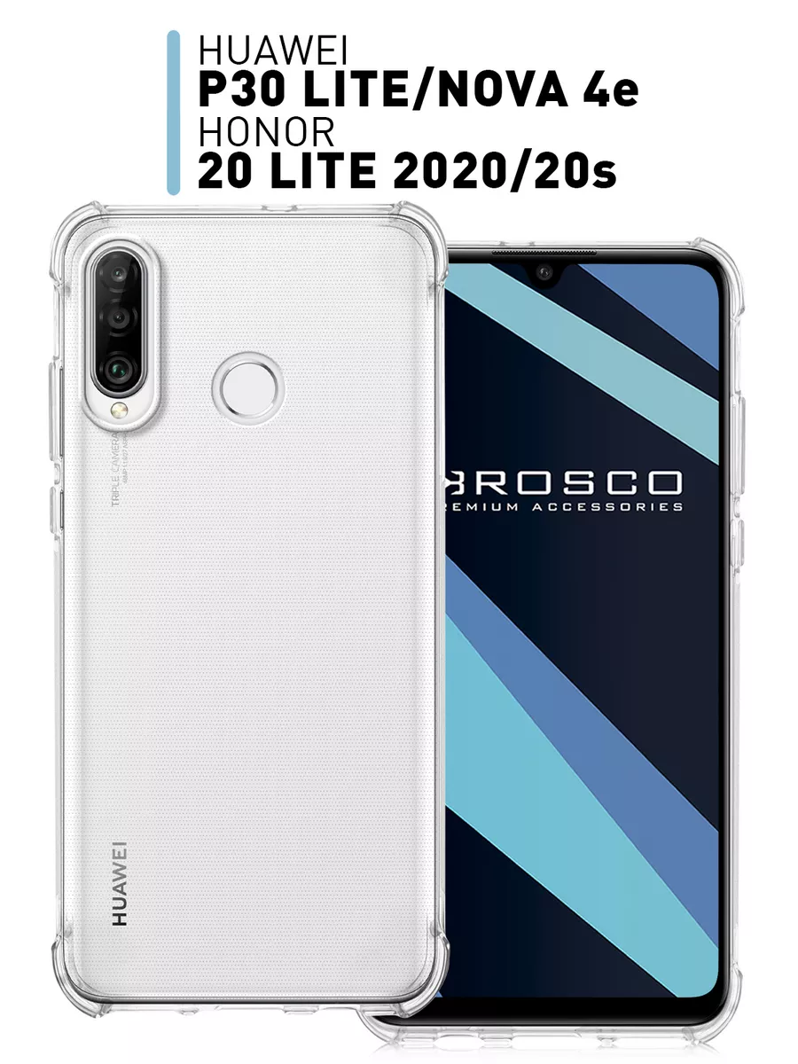 Чехол на Huawei P30 Lite, Honor 20s, 20 Lite 2020 Rosco 12529151 купить за  359 ₽ в интернет-магазине Wildberries