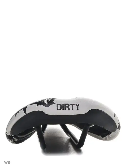 Selle San Marco Седло Squod Allover Hollow Cr-Mo White Black Synt + Synt, черный, фото 4