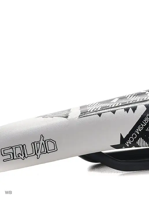 Selle San Marco Седло Squod Allover Hollow Cr-Mo White Black Synt + Synt, черный, фото 7