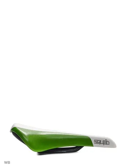 Selle San Marco Седло Squod One Hollow Cr-Mo White Green, белый, фото 3