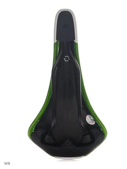 Selle San Marco Седло Squod One Hollow Cr-Mo White Green, белый, фото 5
