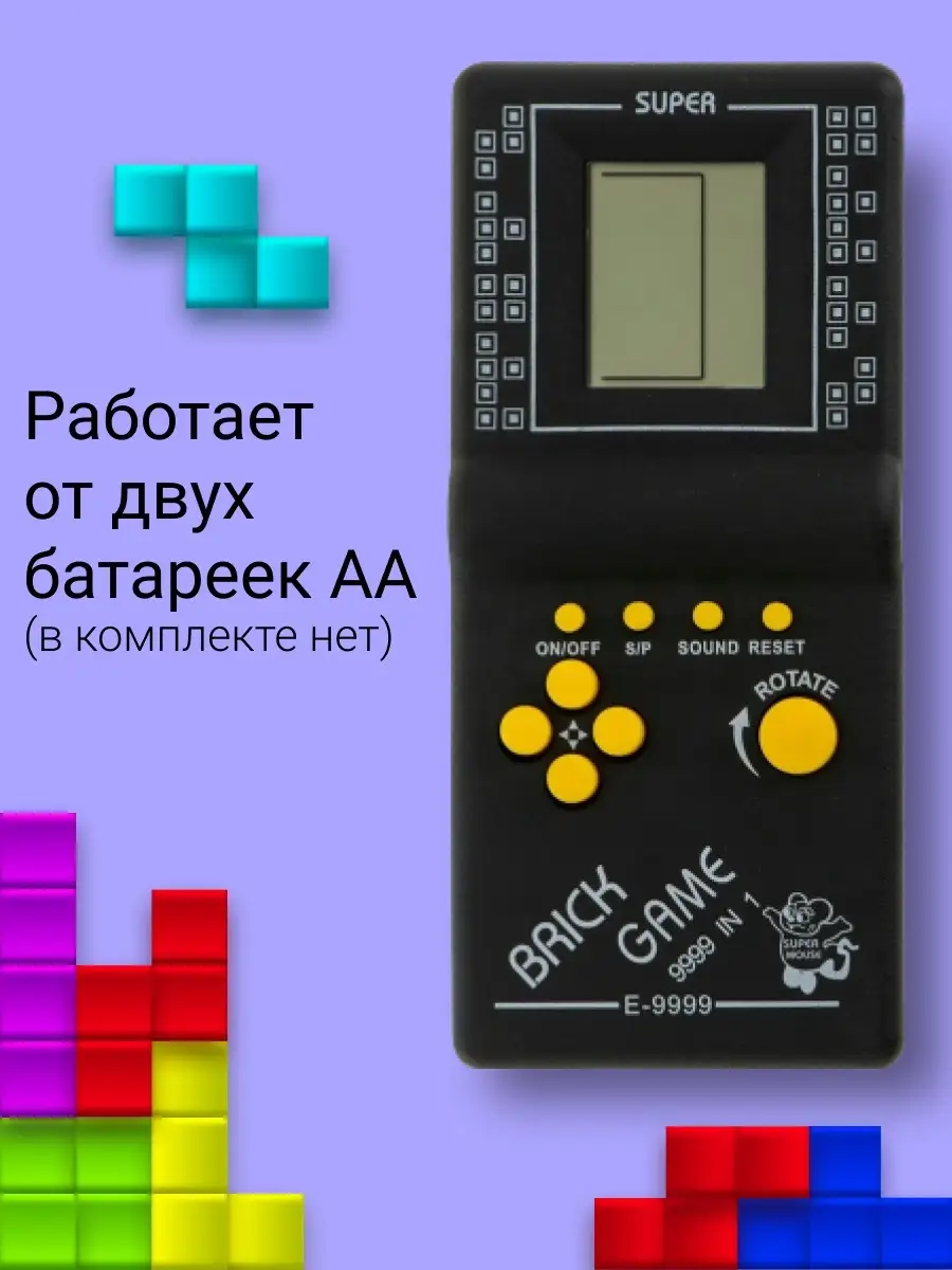 Тетрис классический/электронный/Игра для детей/Brick game Lemon Tree  12596849 купить в интернет-магазине Wildberries