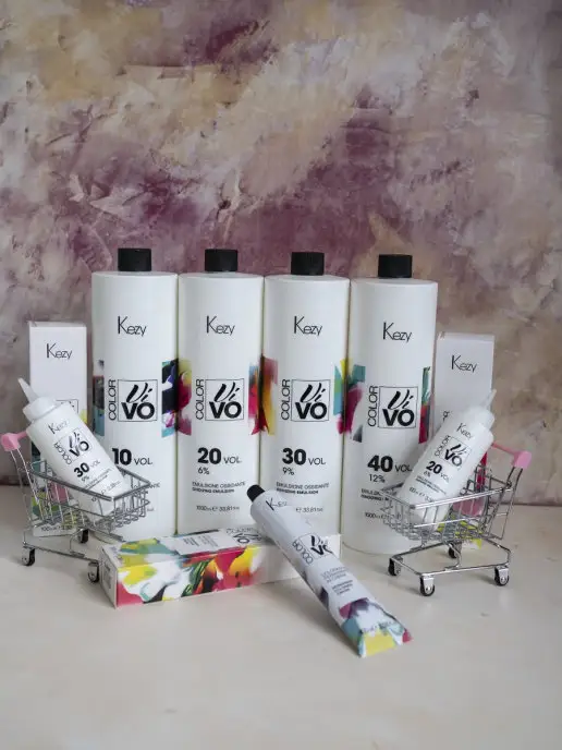 KEZY Эмульсия окисляющая 6% (20 vol) для краски COLOR VIVO 100мл, 100 мл, фото 3