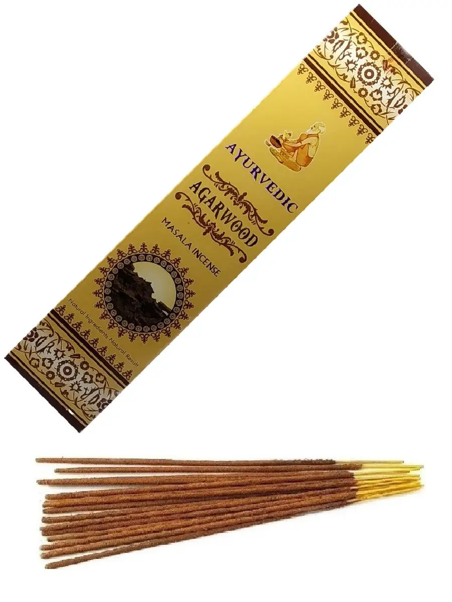 Благовония Аюрведик Агаровое дерево / Ayurvedic Odh, 15 гр