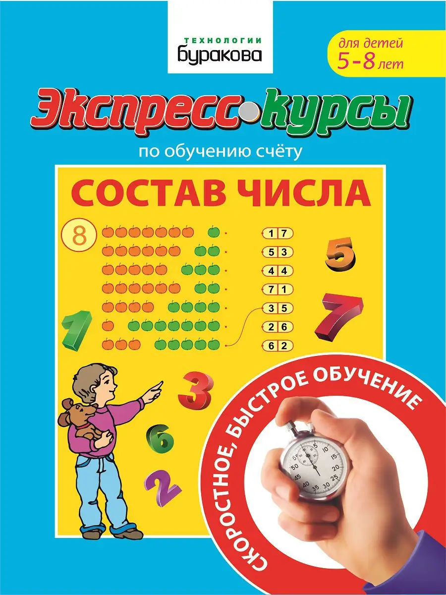 Экспресс-курсы по обучению счету Состав числа