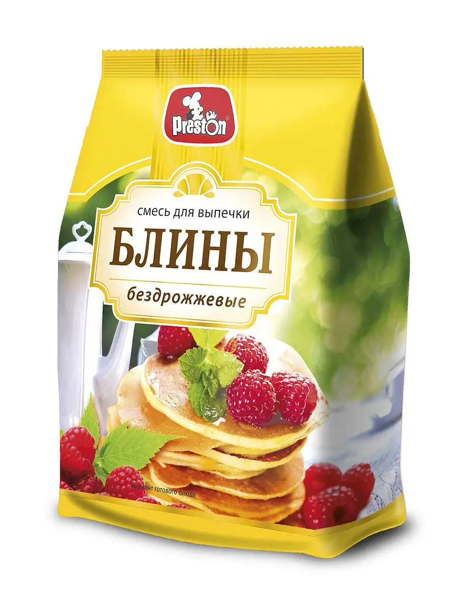 Смесь для выпечки блинов 6 по 300г Preston 12610774 купить в  интернет-магазине Wildberries