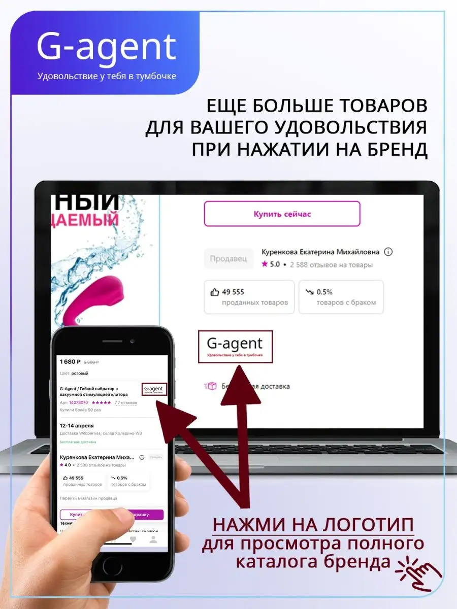 Анальная пробка G-Agent G-Agent 12622990 купить в интернет-магазине  Wildberries