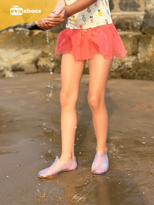 EVASHOES Аквасоки пляжные для моря коралки, белый, фото 4