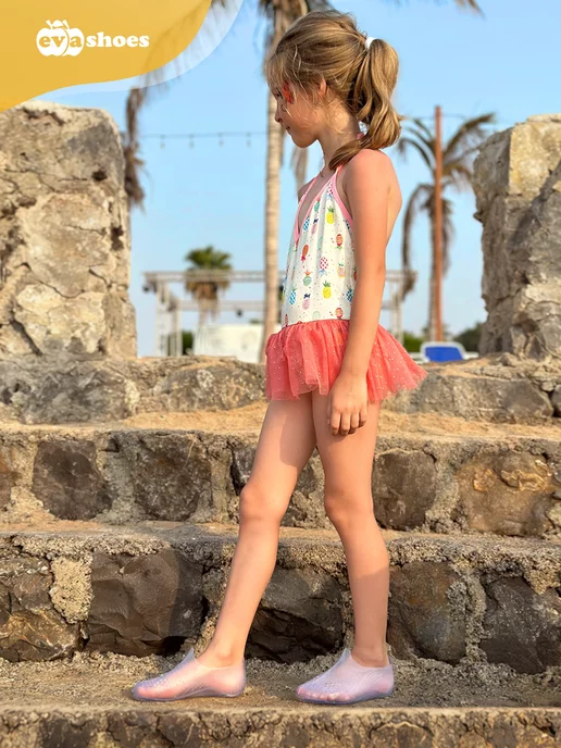 EVASHOES Аквасоки пляжные для моря коралки, белый, фото 5
