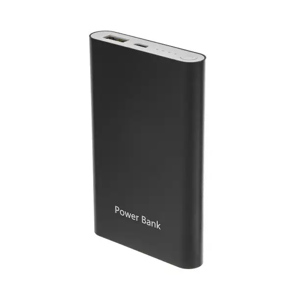 Внешний аккумулятор 8000 мАч, USB, 1 А, индикатор