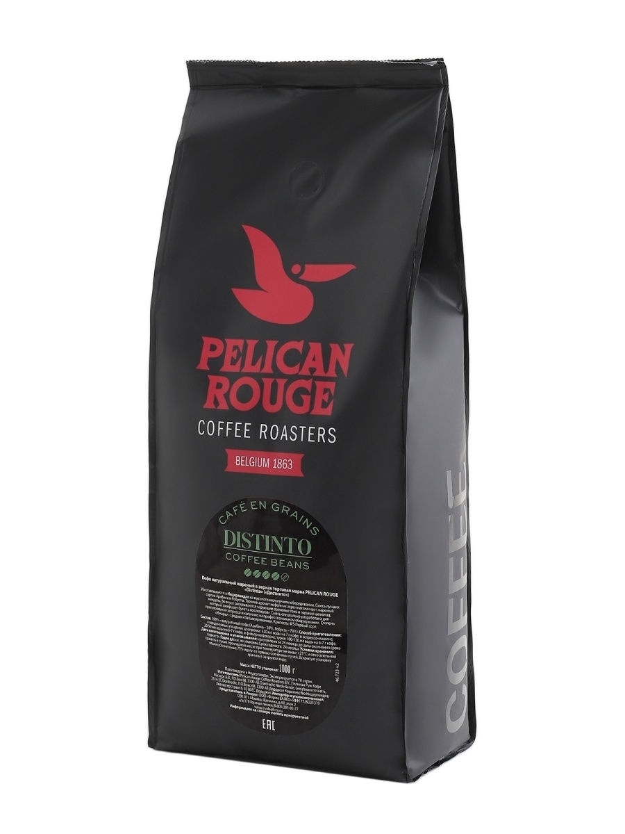 Кофе в зерн. PELICAN ROUGE DISTINTO 1 кг Pelican Rouge 12631580 купить за 1  275 ₽ в интернет-магазине Wildberries